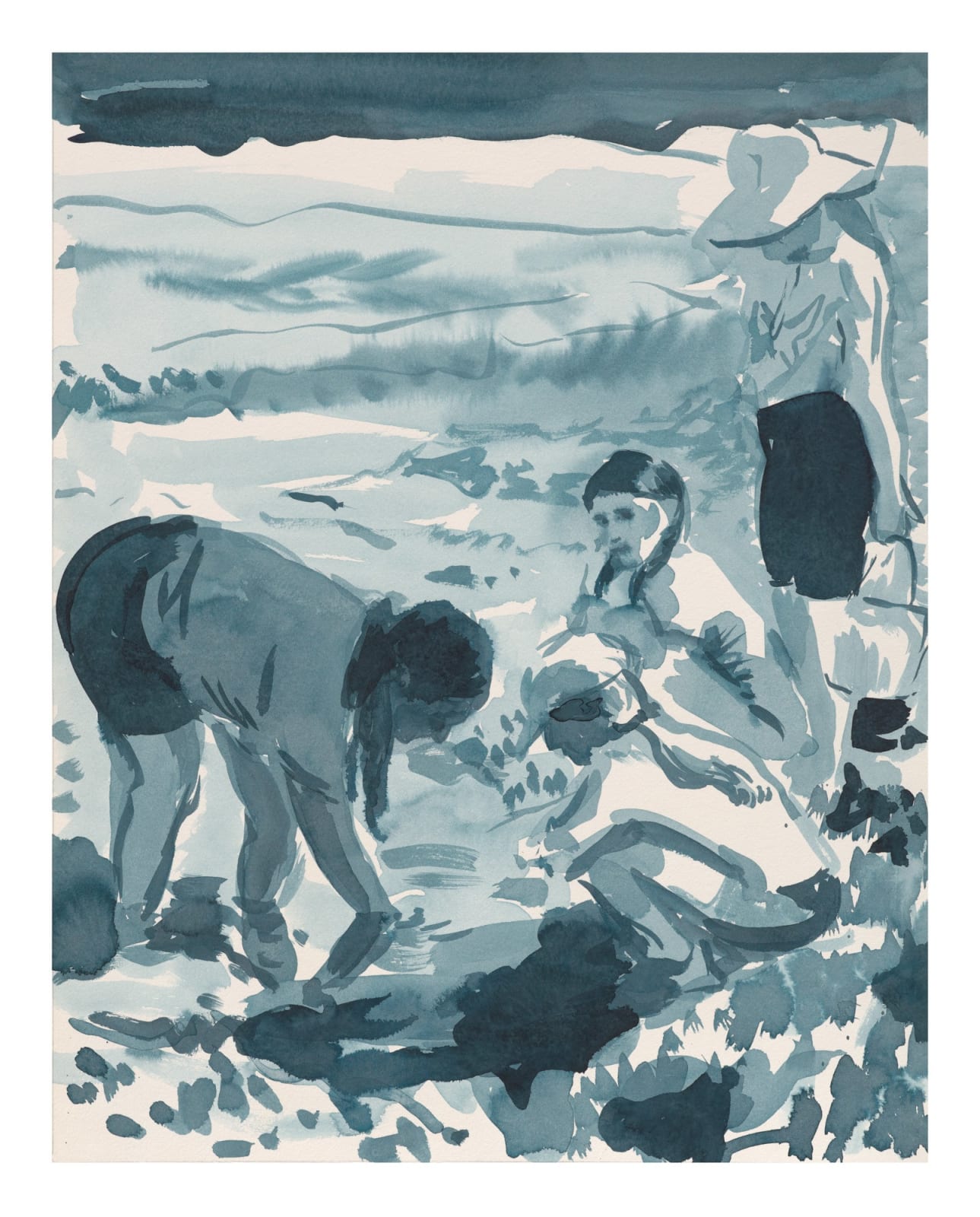 Caroline Walker, Rockpooling 4, 2024