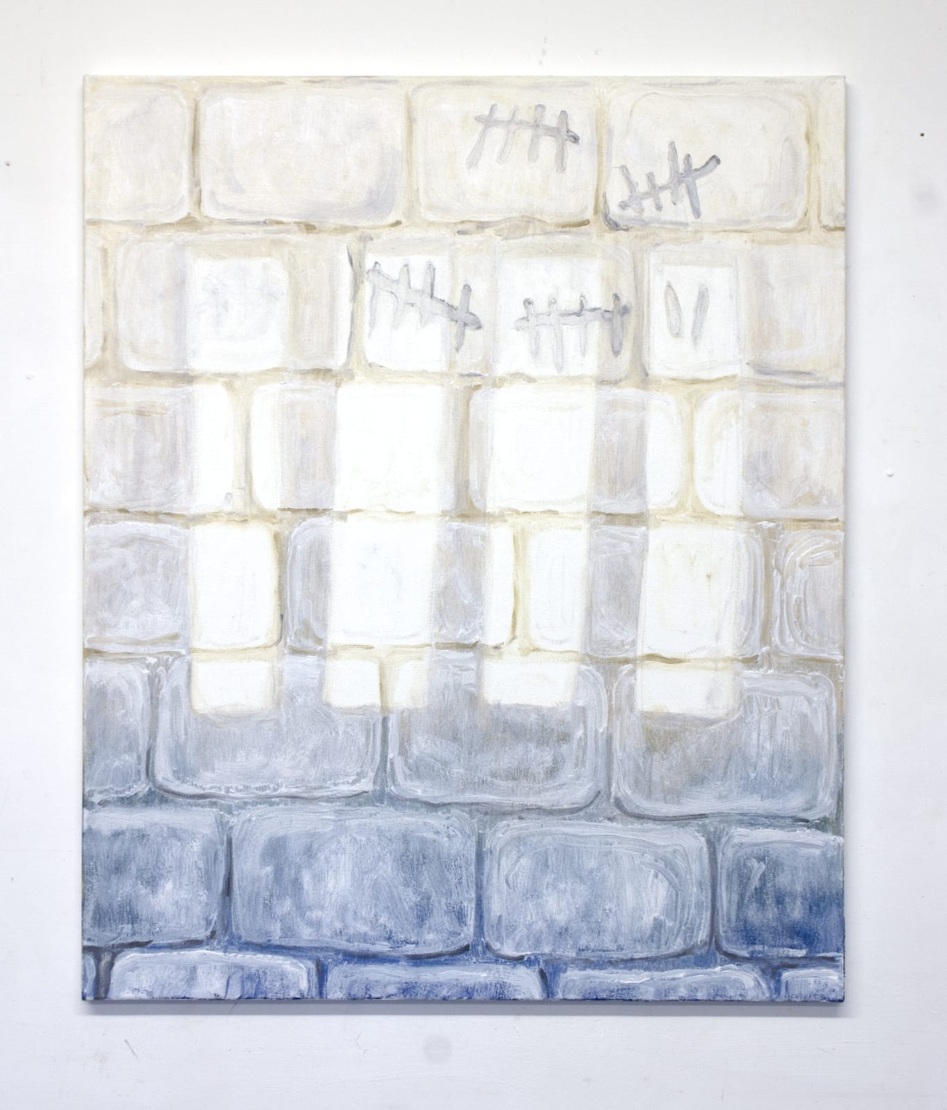 Willem Weismann, Turfschilderij (wit), 2013