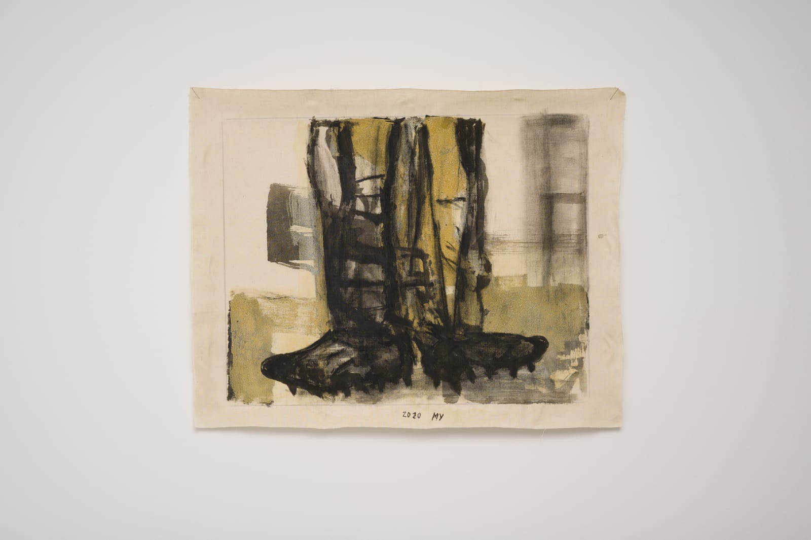 Miguel Ybáñez, Disuelto entre negra tinta y sulfuro de hierro, 2020
