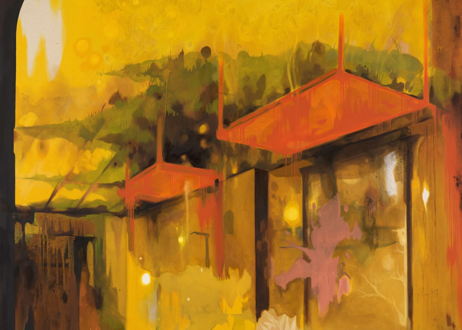 Hettie Inniss, Hiding From the Rain, 2023