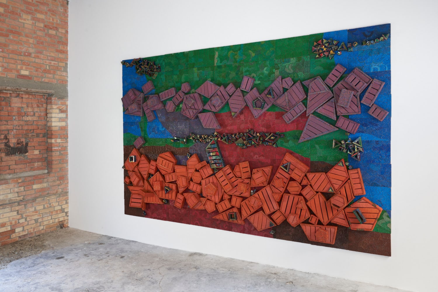 Elias Sime, Tightrope: Dichotomy 5, 2023-2024