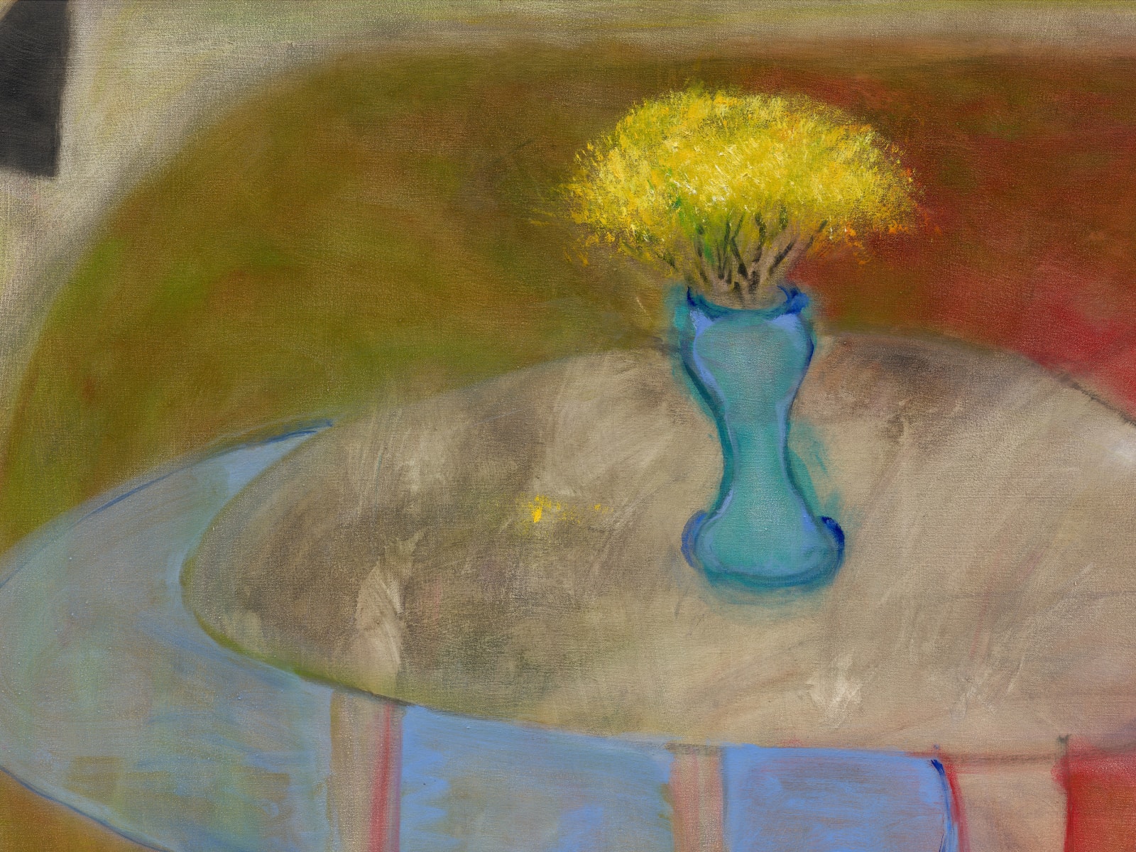 Rosalind Nashashibi, Blue Vase, 2023