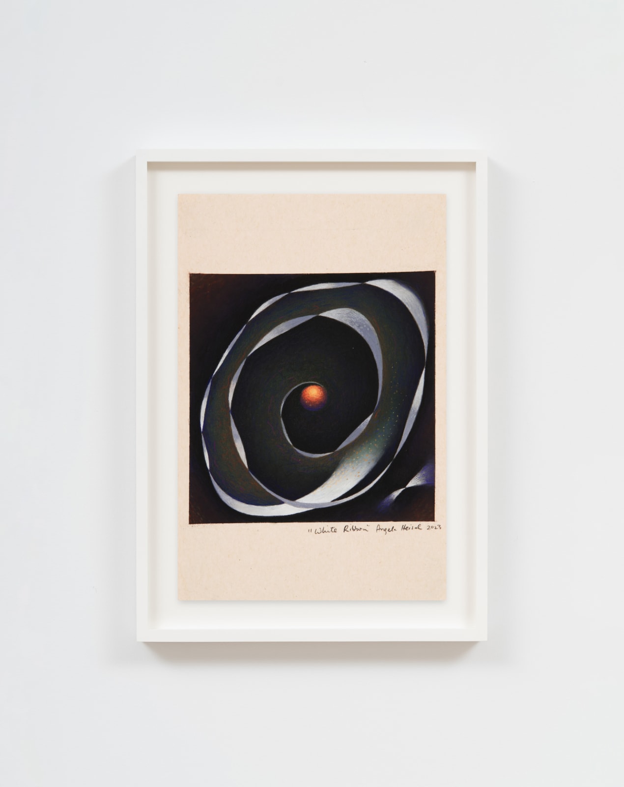 Angela Heisch, White Ribbon, 2023