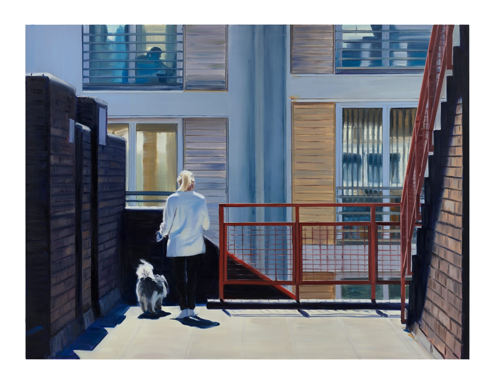 Caroline Walker, Lyn and Teddy, Rawreth Walk, 2021