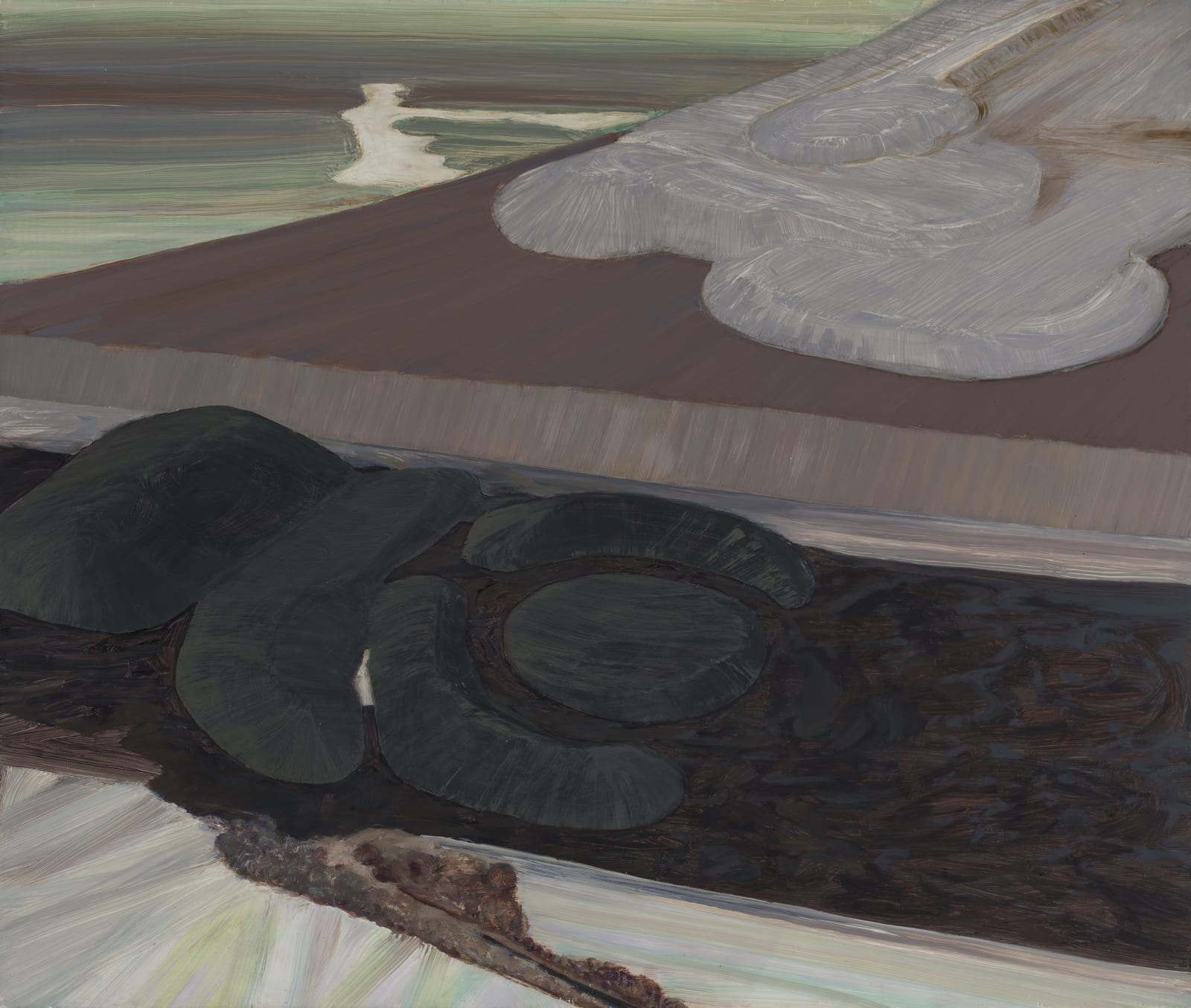 Carol Rhodes, Coal, 2008-2009