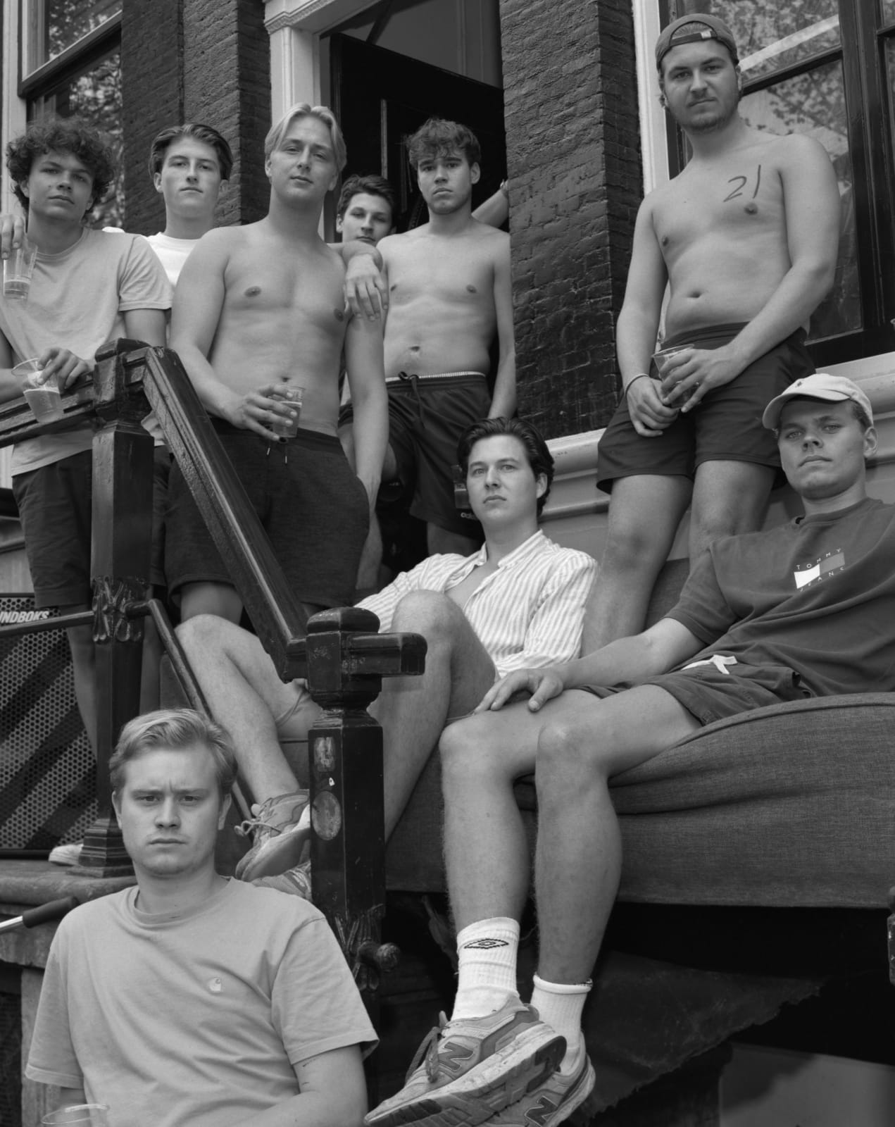 Dana Lixenberg, L.A.N.X. Fraternity, Oudezijds Voorburgwal, 2022, 2025