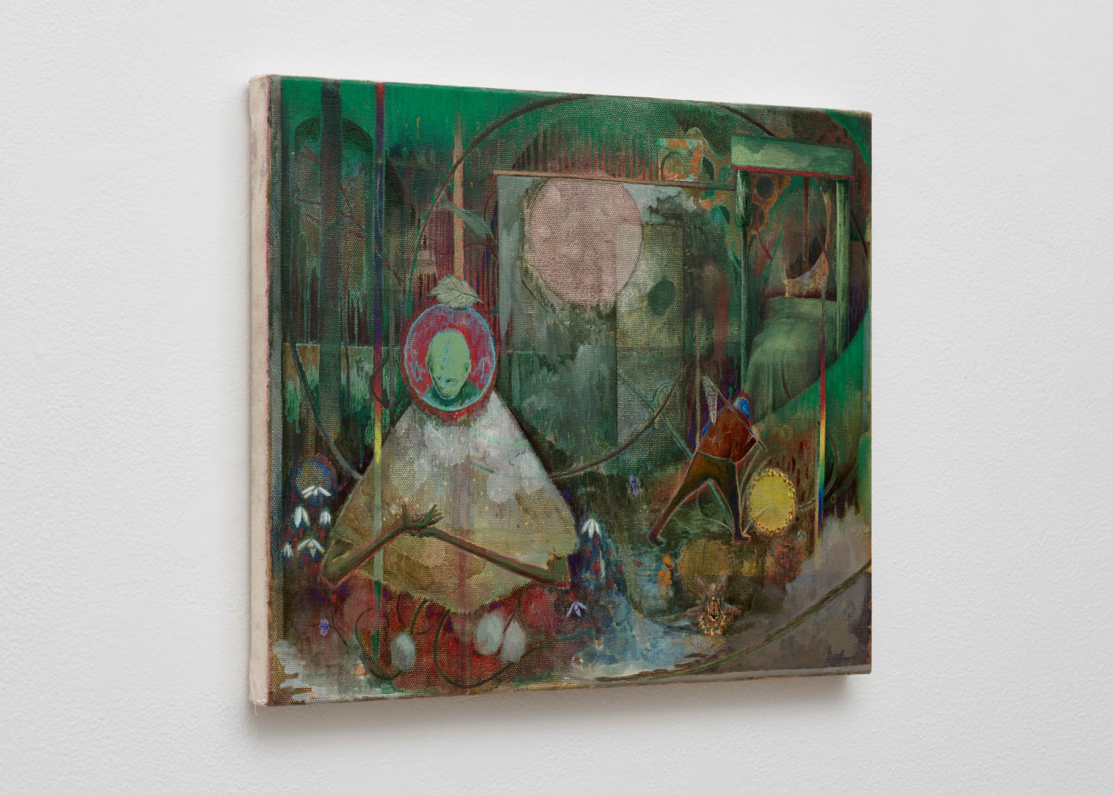 Jochem Mestriner, Cargoless, bound heavenward, ship of the moon, 2025