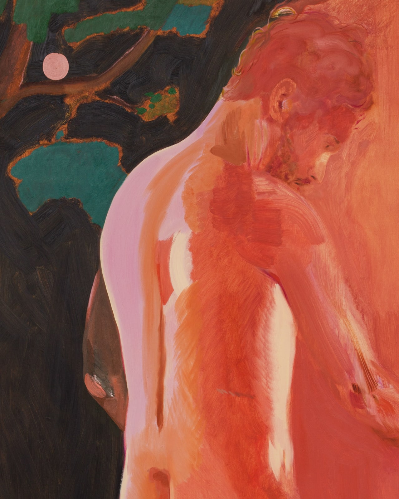 Anthony Cudahy, The inability to know another (Paul and bound tree), 2025