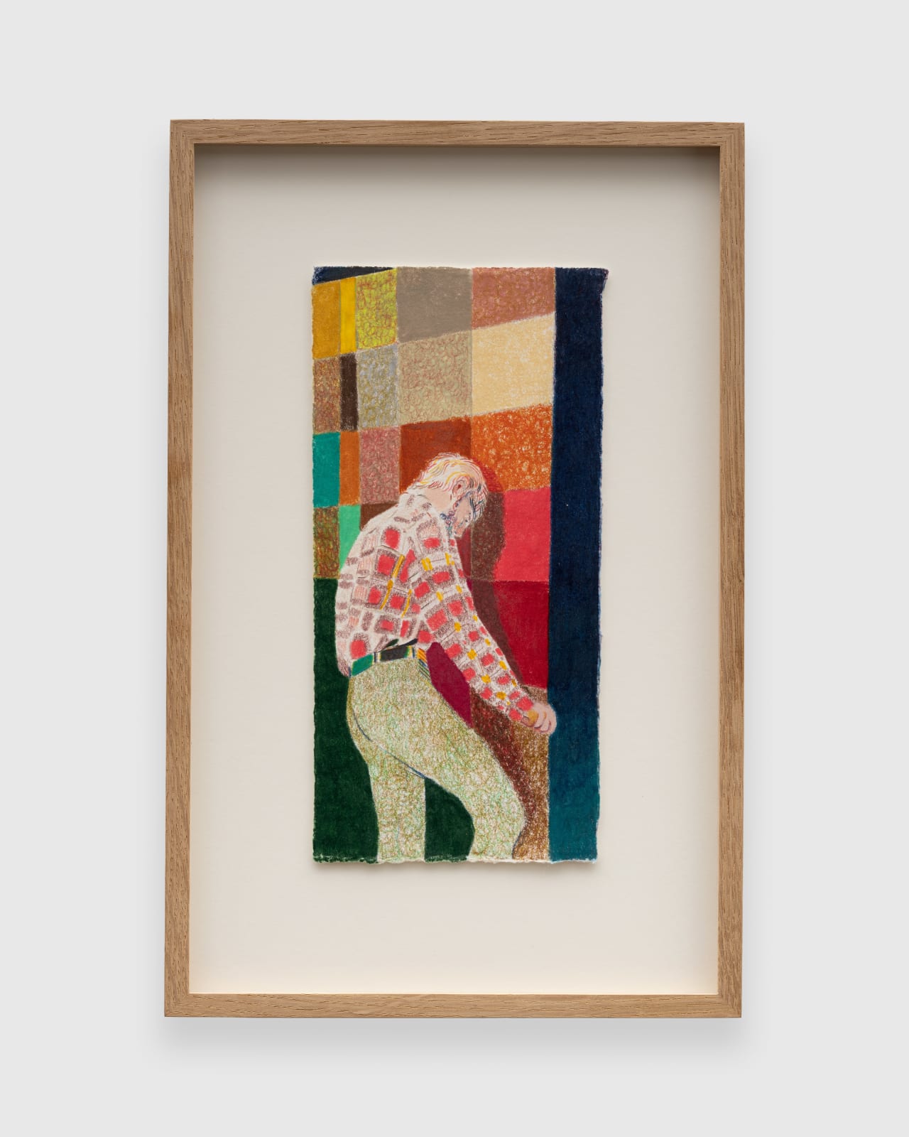 Anthony Cudahy, Gridded Wall, 2024