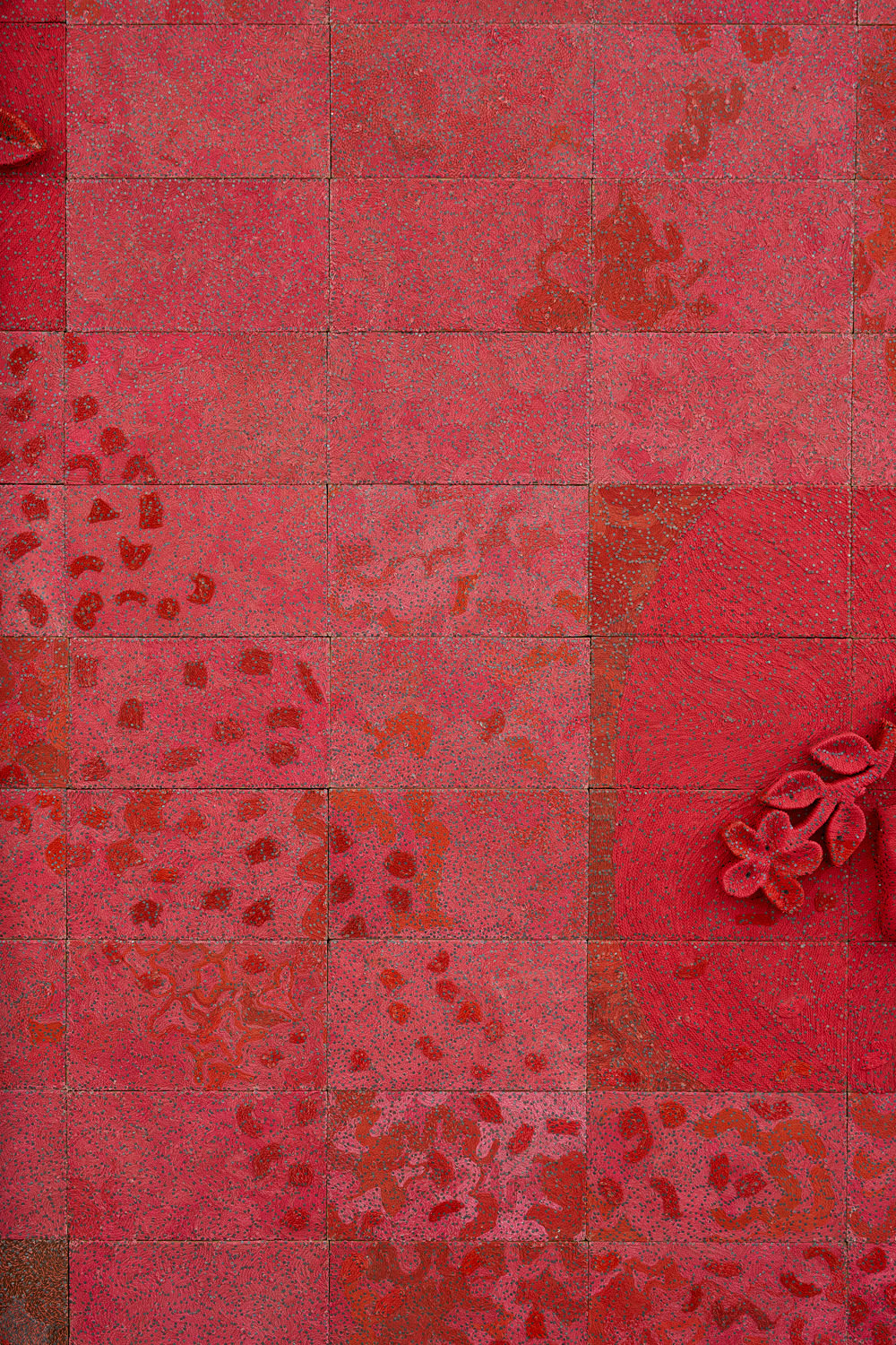 Elias Sime, Tightrope: It is Green 7, 2023