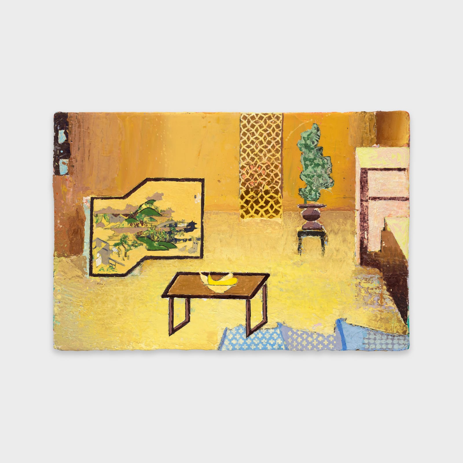 Matthias Weischer, Wandschirm 2, 2025