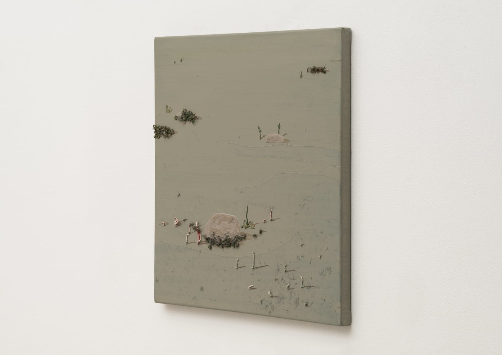 Michael Raedecker, pulse, 1998