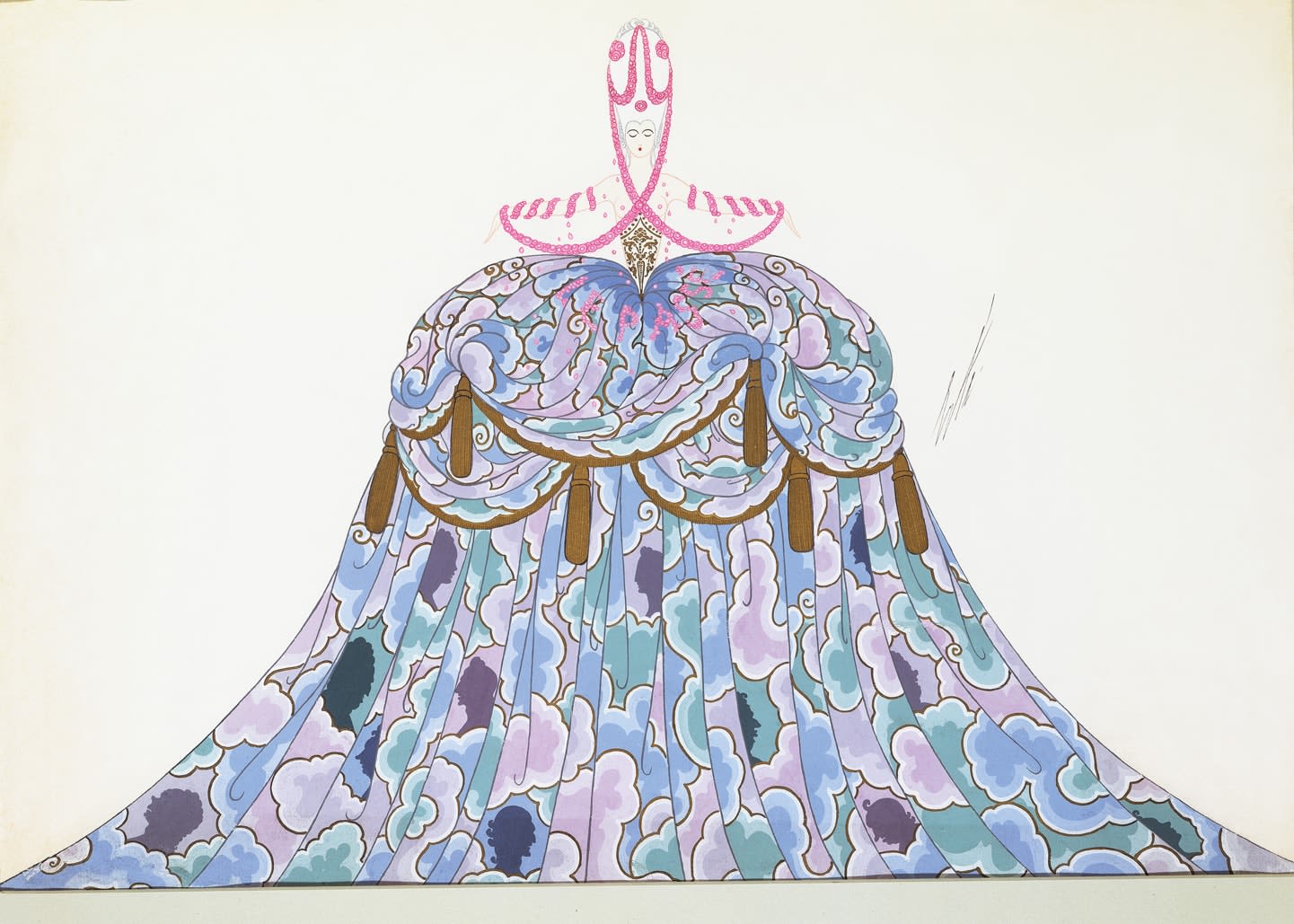 Romain de Tirtoff (Erté), Costume, 1923