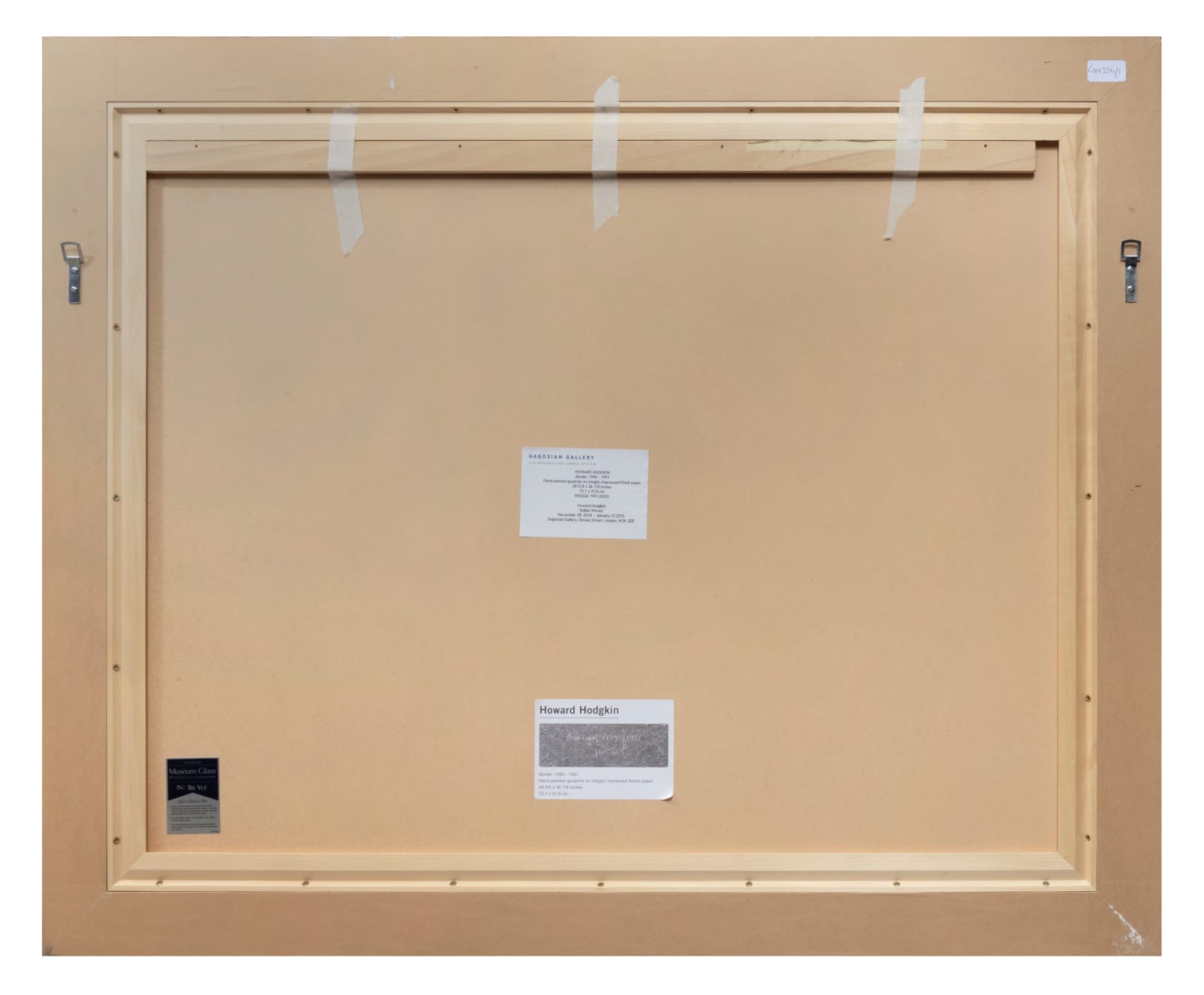 Howard Hodgkin, Border (From Indian Waves series), 1990-91