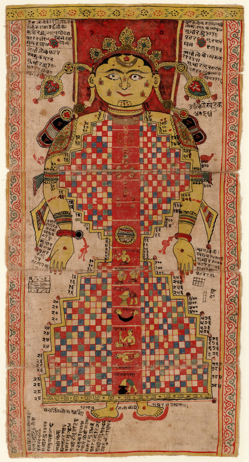 Anonymous, Cosmic Man, circa 18th century