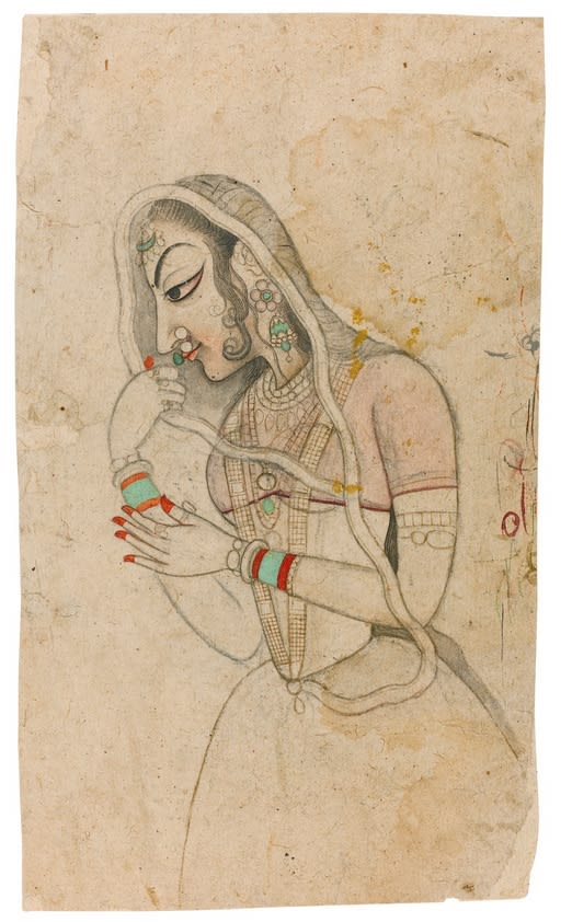 Abdur Rahman Chughtai, Romance, c. 1965