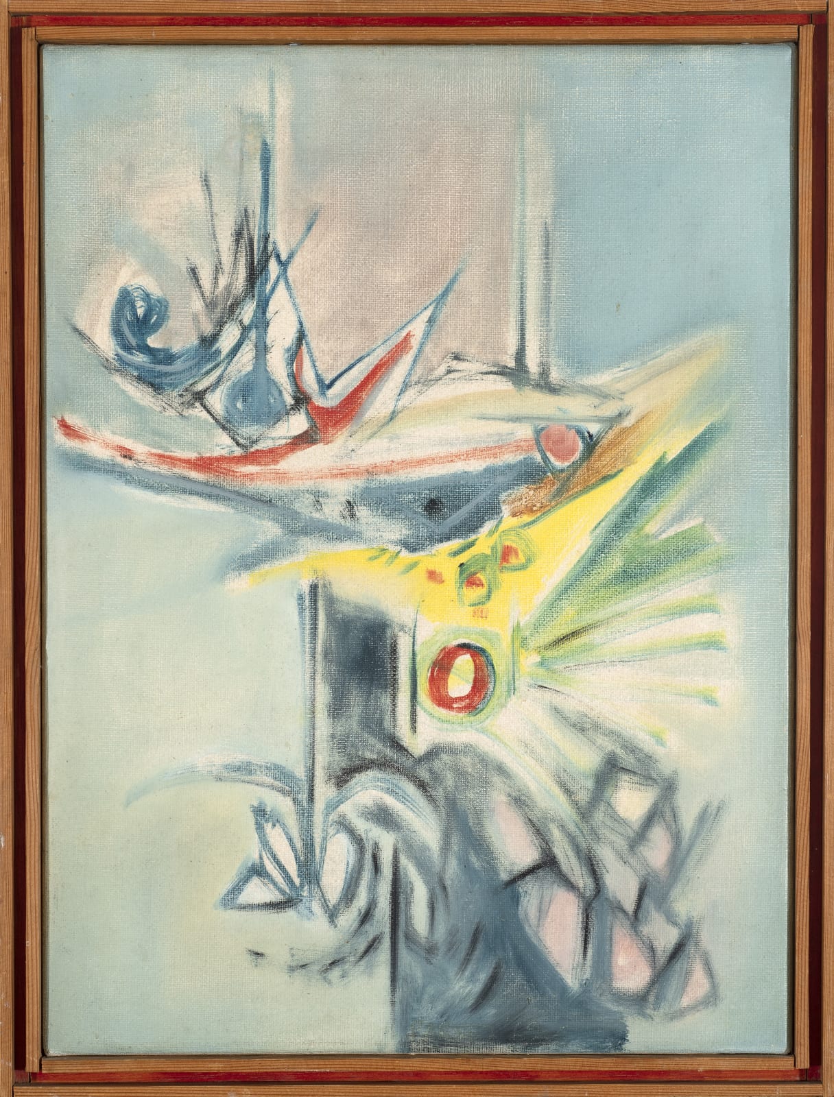 Ahmed Parvez, Untitled (Spatial Rhythm), 1962