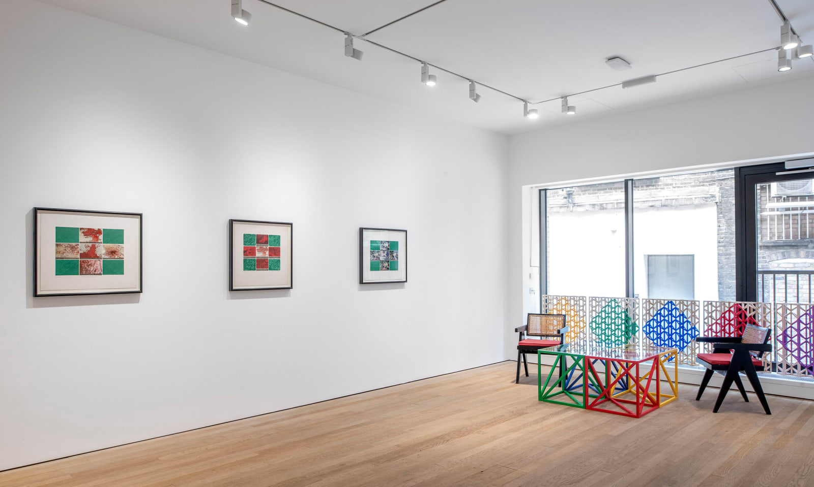 Rasheed Araeen, Study for Green Painting I, 1985