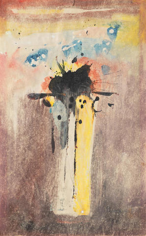Ahmed Parvez, Untitled (Abstracted Still Life), 1965