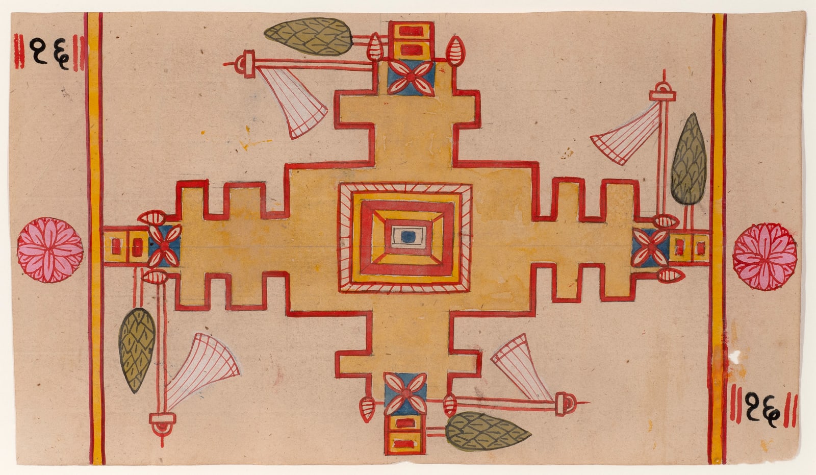 Anonymous, A Jain Mandala, 20th Century