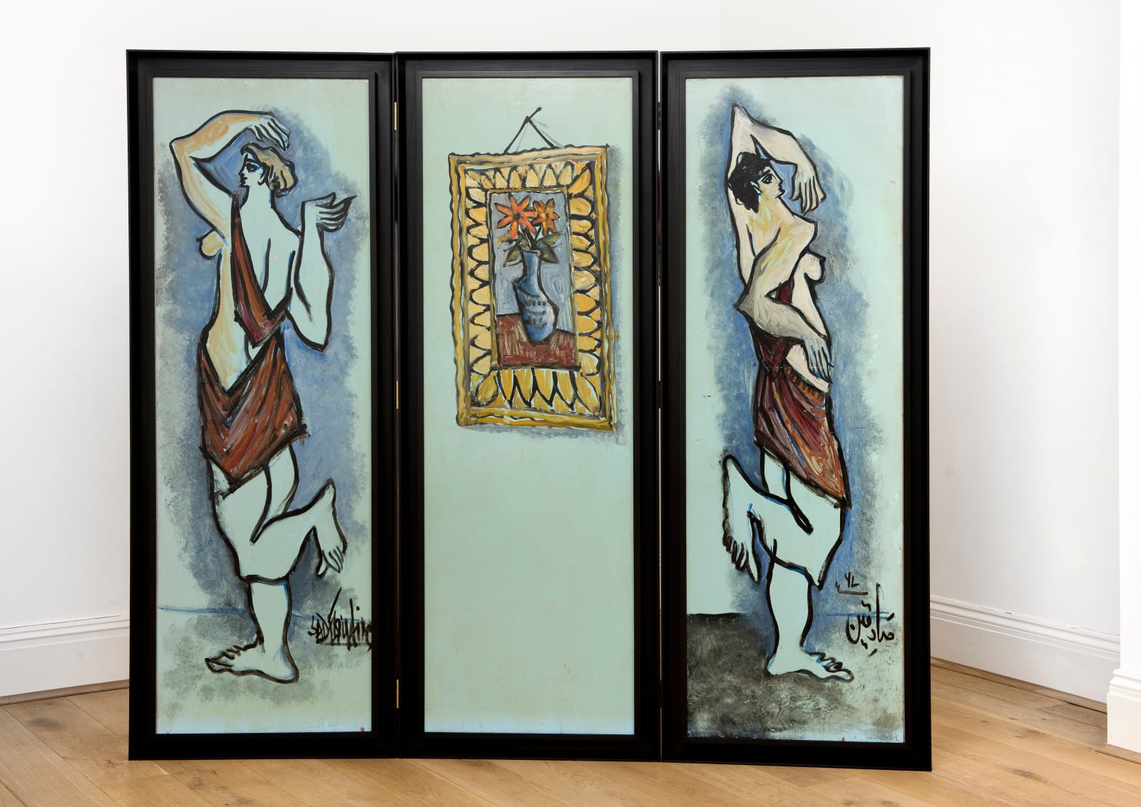 Syed Sadequain, Untitled (Les Danseurs), 1967