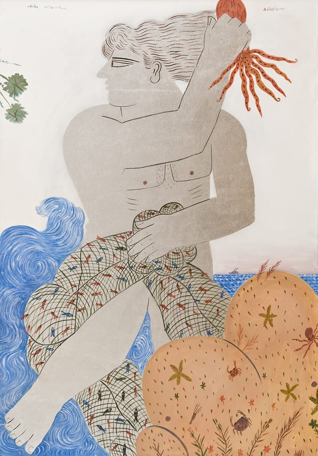 Alekos Fassianos, Peche Miraculeuse (The Miraculous Catch)