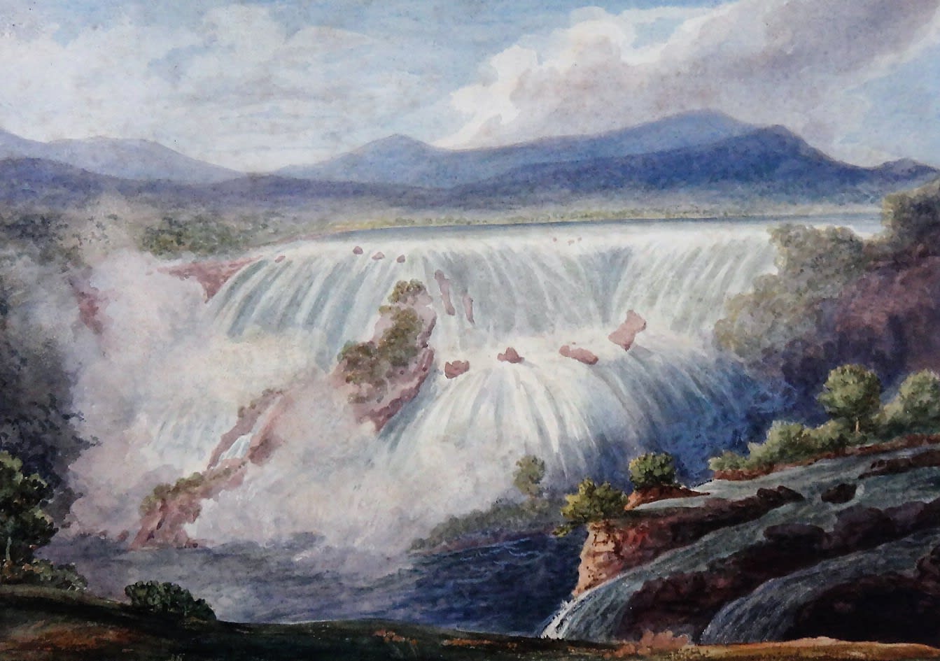 Company School, Waterfall, 19th Century