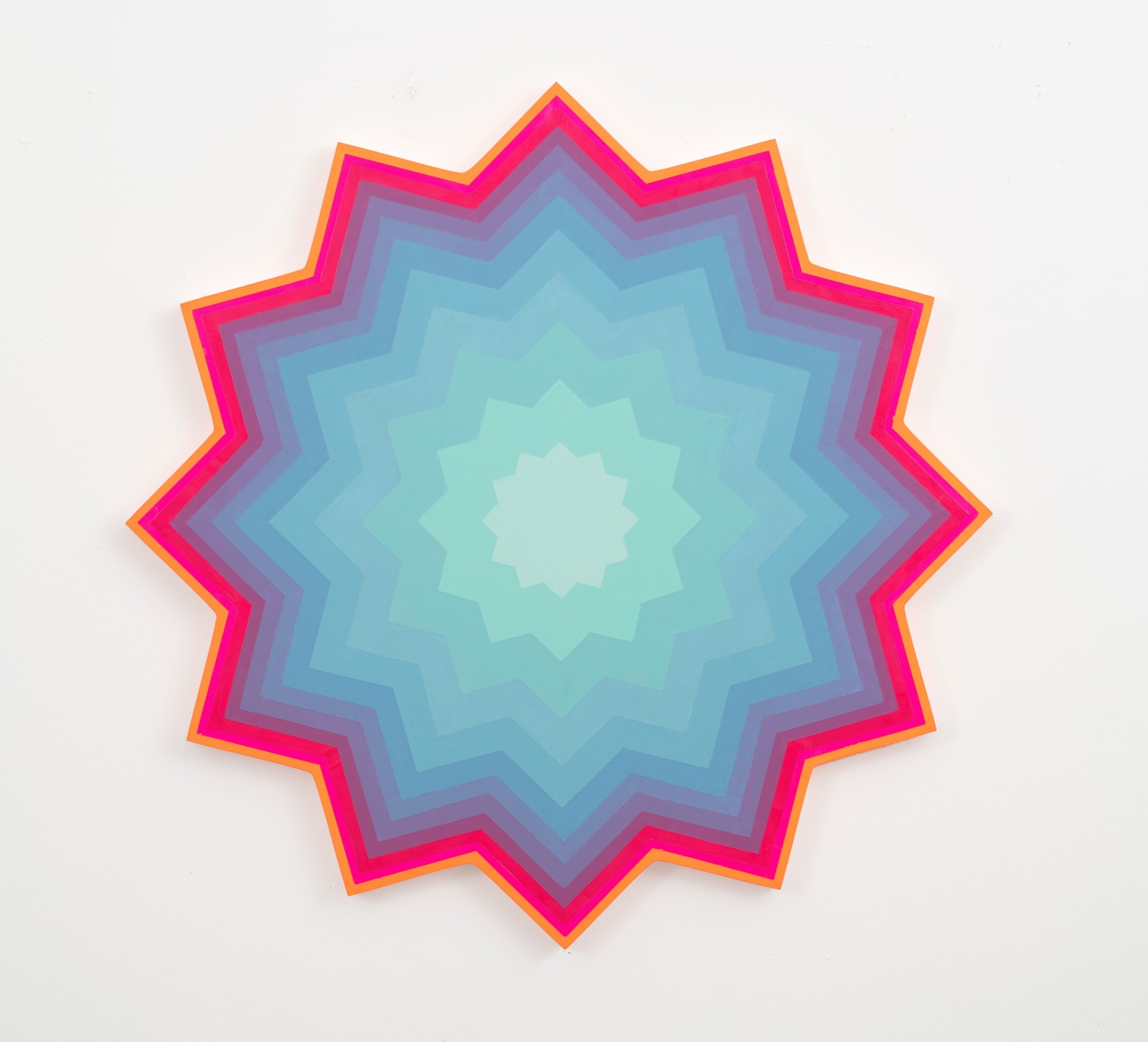 Zarah Hussain, Twelve: Three Squares, 2024