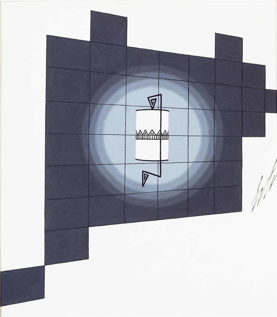 Romain de Tirtoff (Erté), Lamp for Harper’s Bazaar, 1918