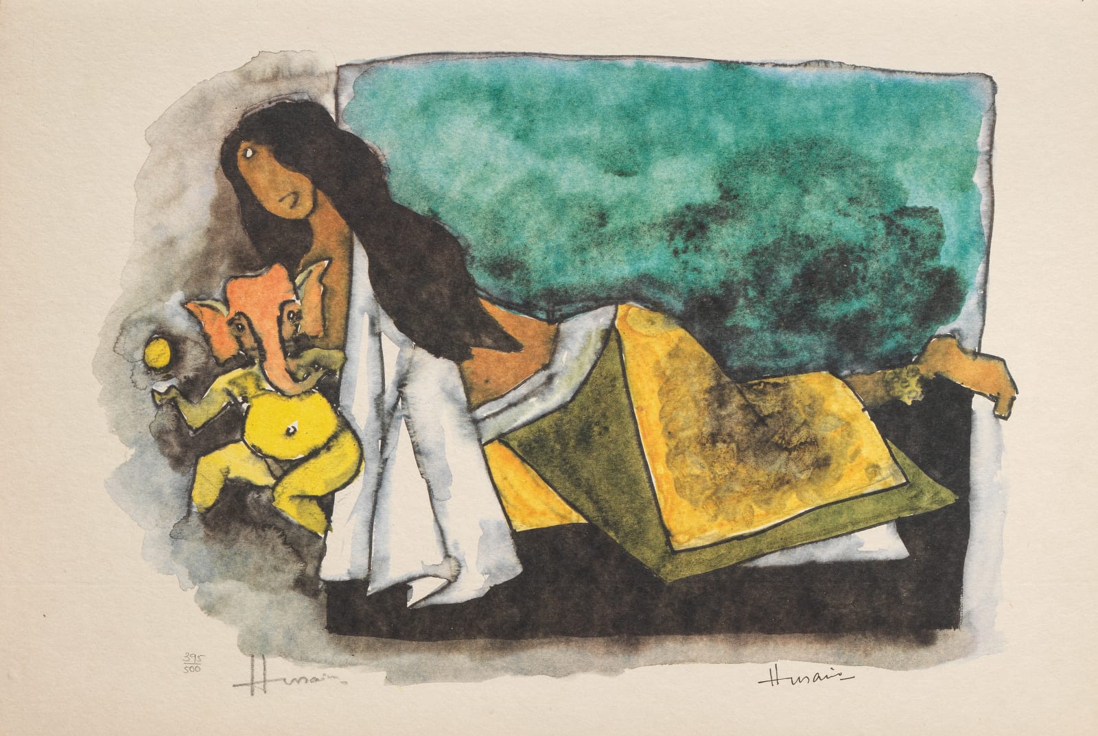 Maqbool Fida Husain, Ashta Vinayak series