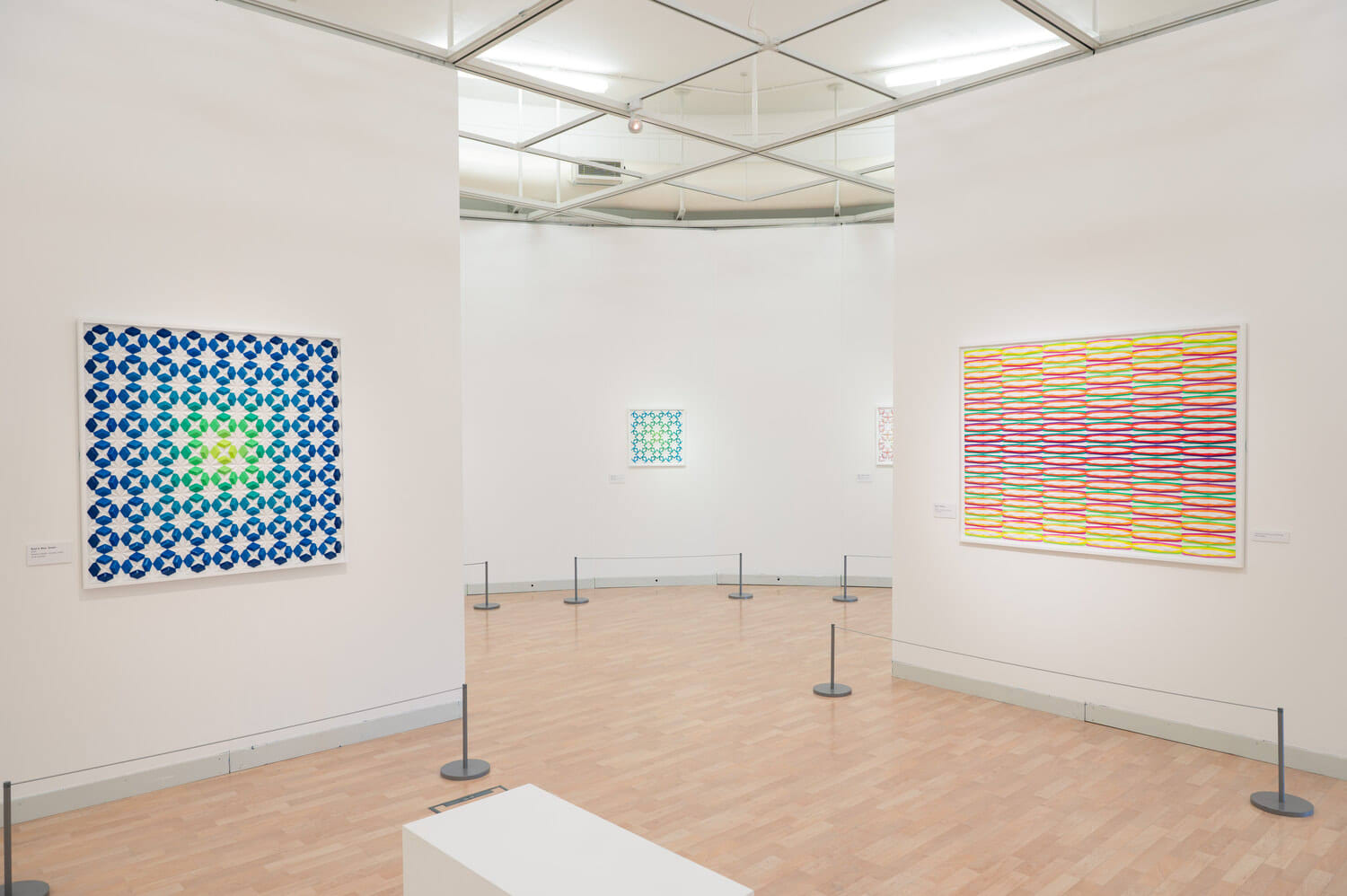 Zarah Hussain, Root 2 (Blue & Green), 2021