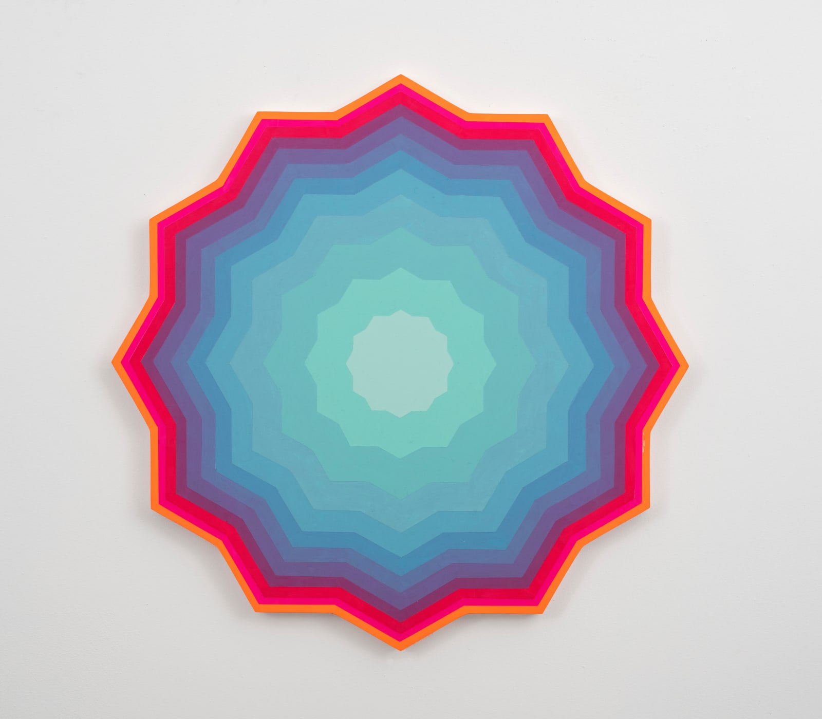 Zarah Hussain, Twelve: Two Hexagons, 2024