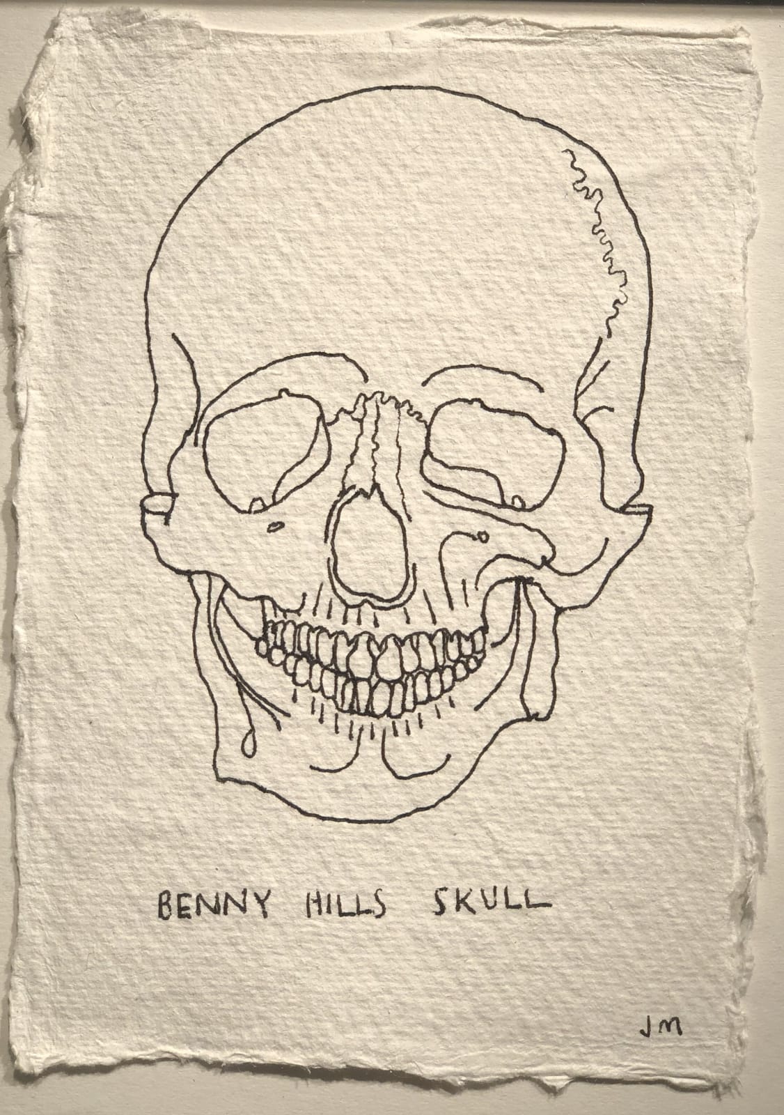 Jim Moir, Skull of Benny Hill, 2018