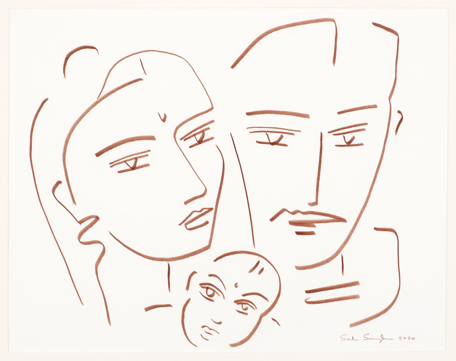 Senaka Senanayake, Untitled (Family), 2020