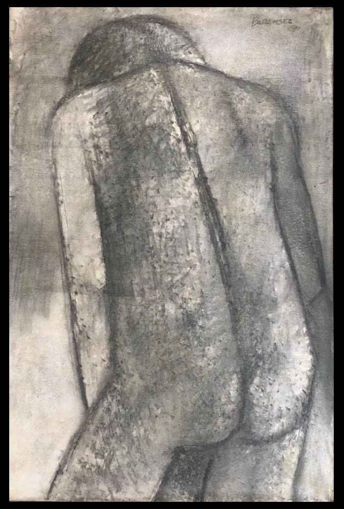 Akbar Padamsee, Nude, 1991