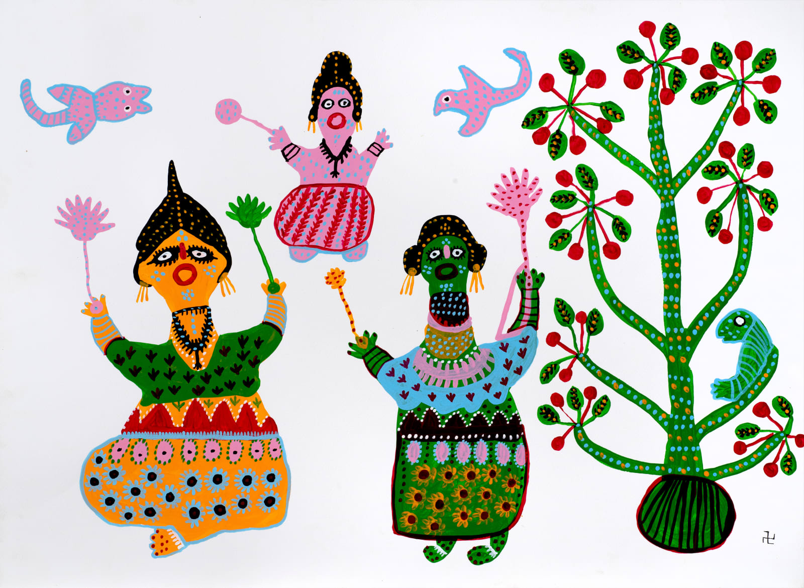 Ramrati Bai Baiga, Untitled, 2022