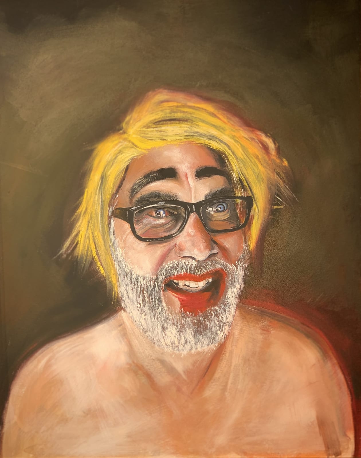 Jim Moir, Self-Portrait, 2019