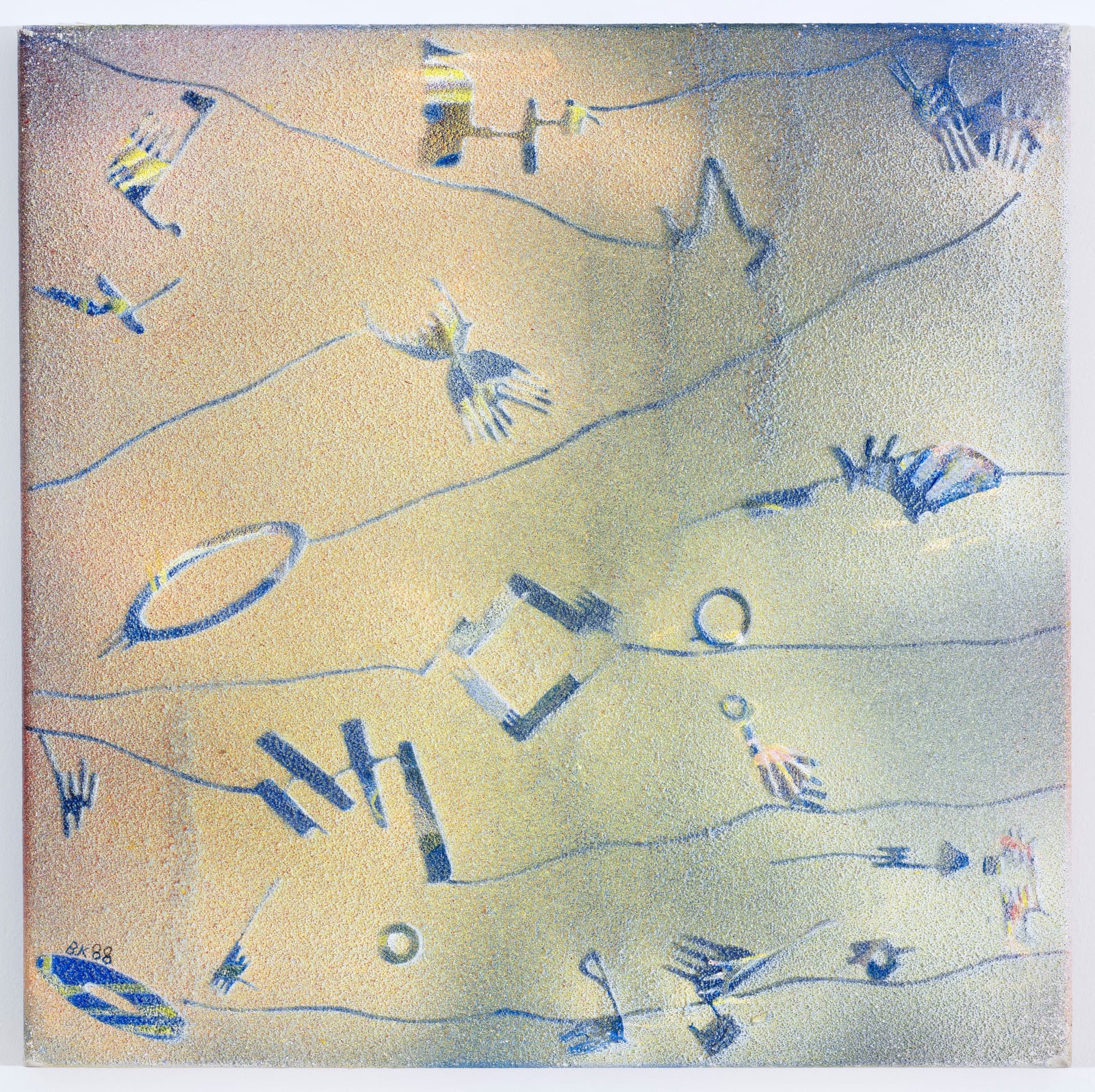 Balraj Khanna, Untitled (Yellow), 1988