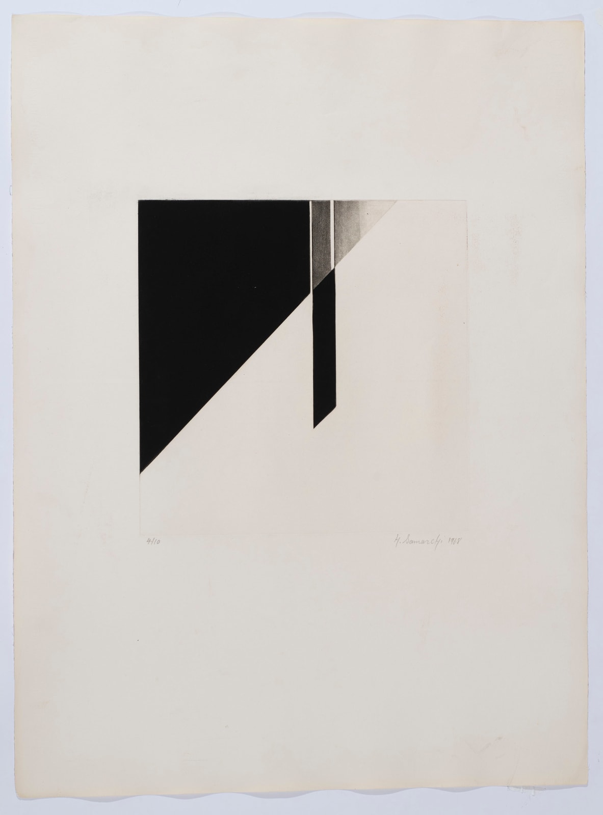Hashim Samarchi, Composition No. 1, 1967
