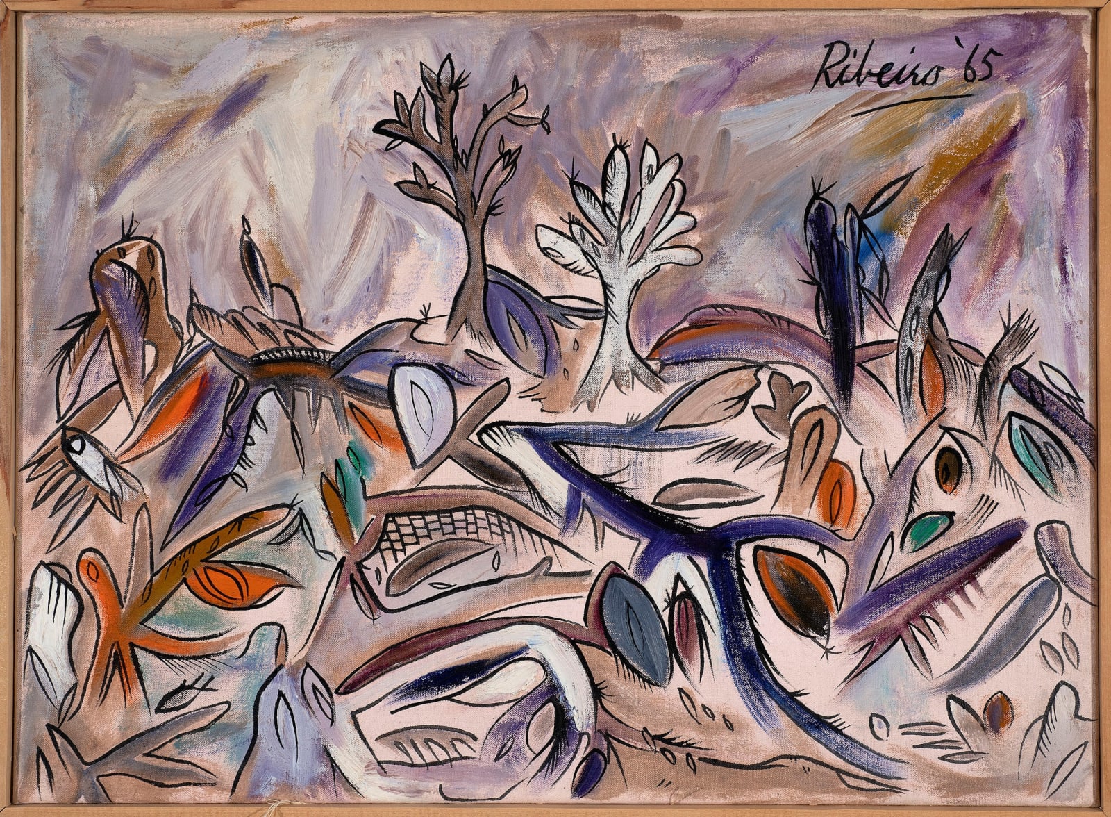 Lancelot Ribeiro, Landscape, 1965