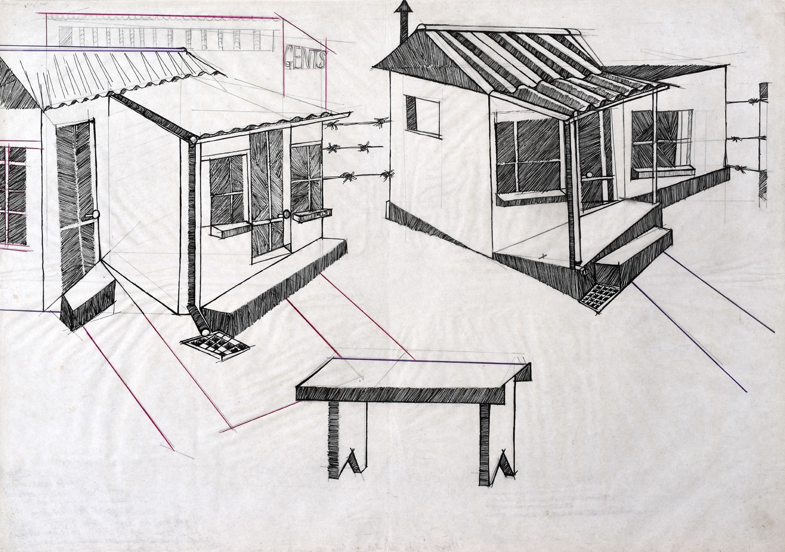 Dumile Feni, Township, c.1970