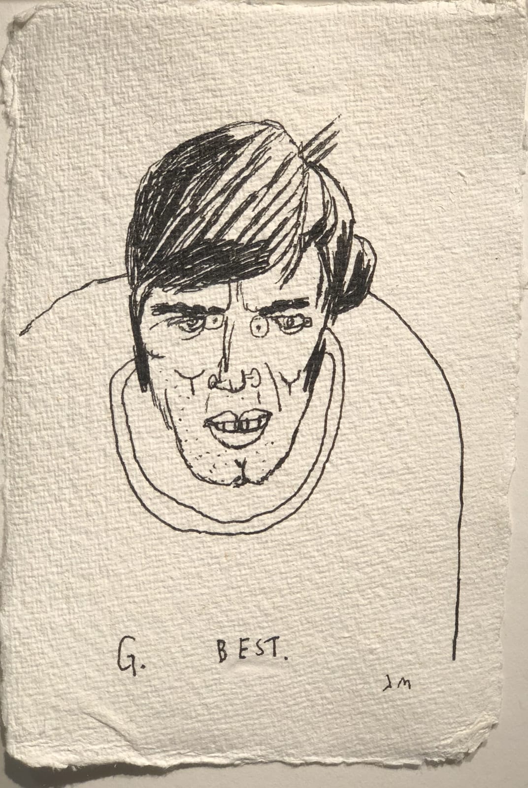 Jim Moir, George Best, 2018