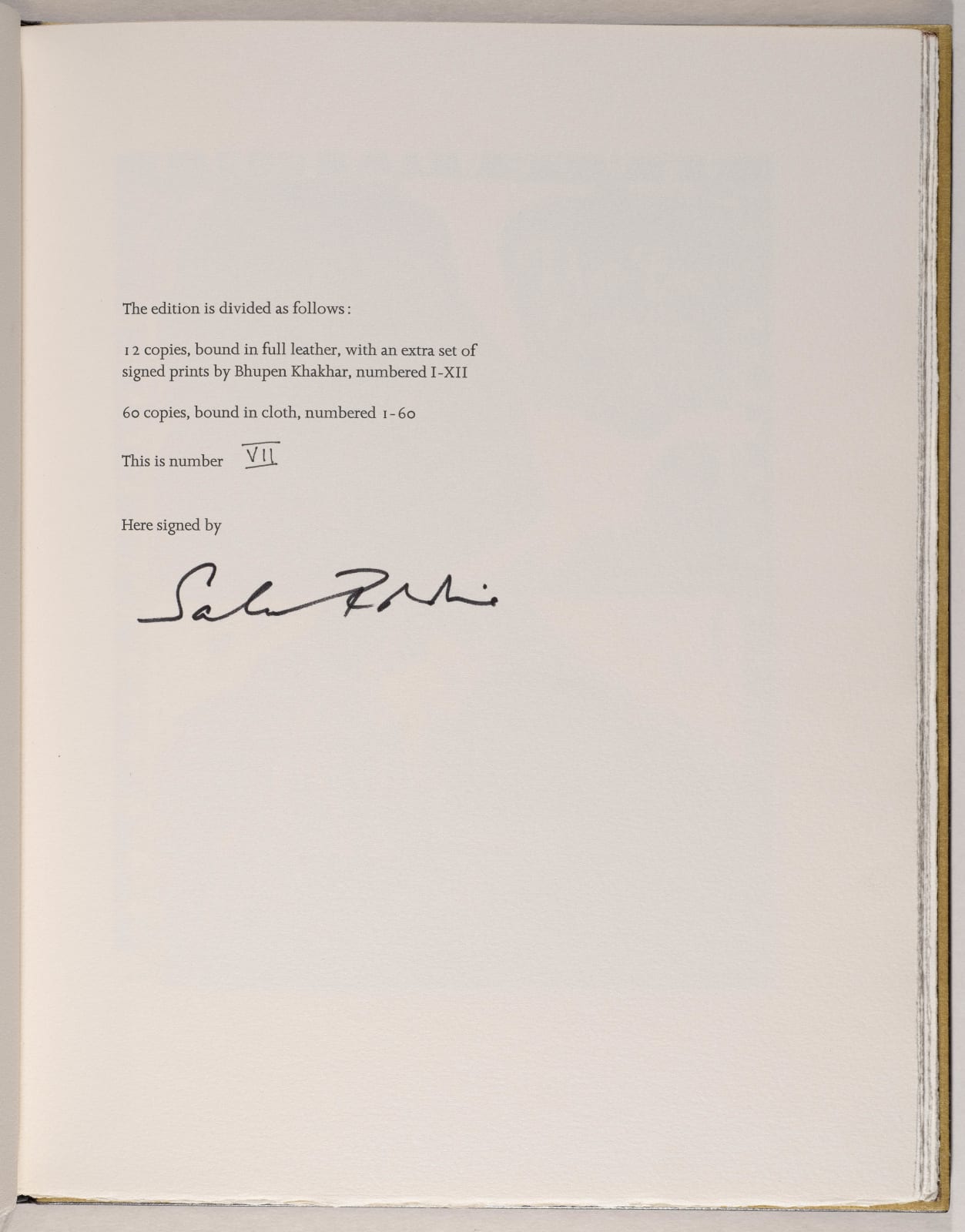 Bhupen Khakhar, Salman Rushdie, Two Stories with Five Woodcuts and Three Linocuts by Bhupen Khakhar, 1989