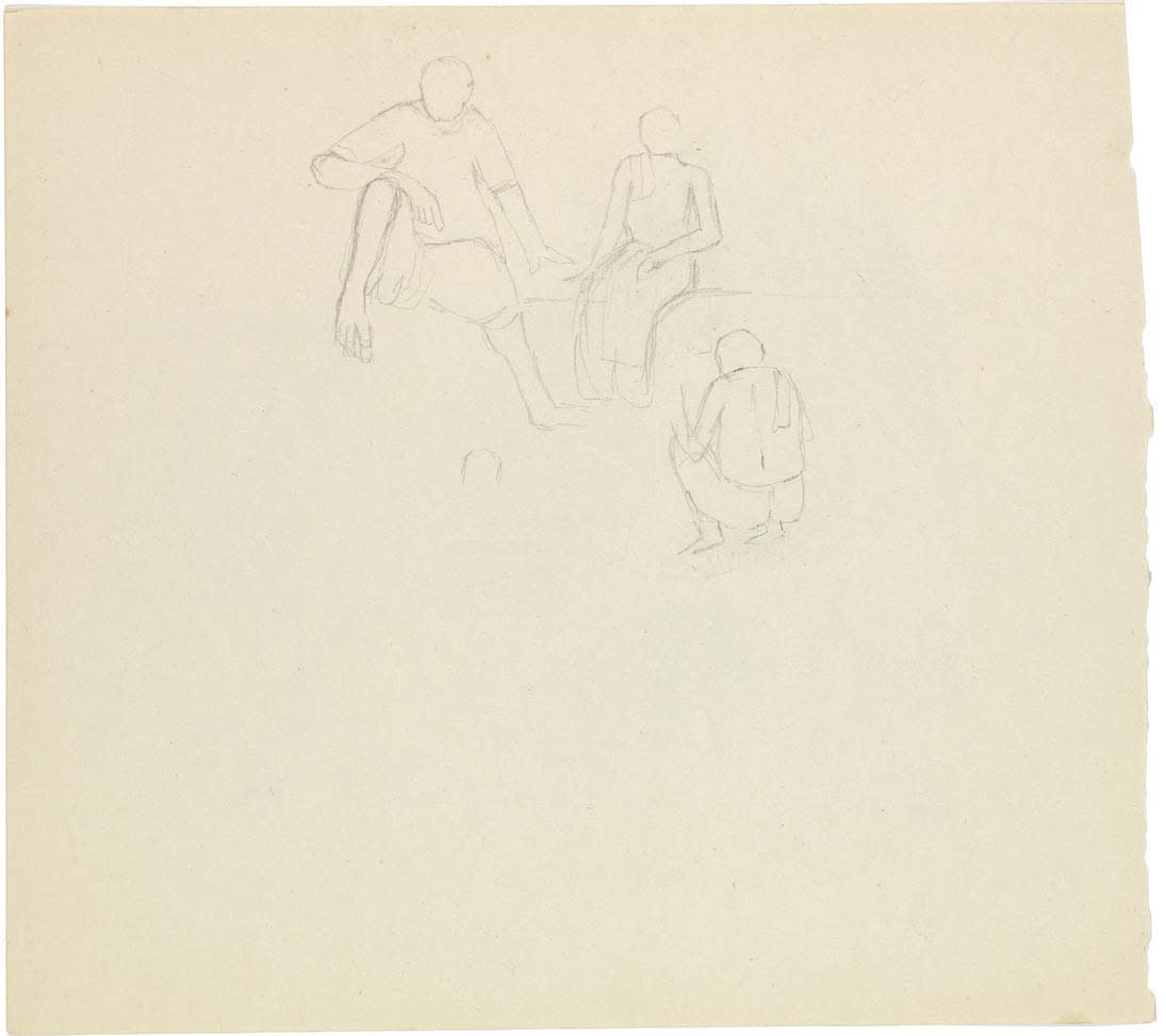 Bhupen Khakhar, Study for Guru Jayanti