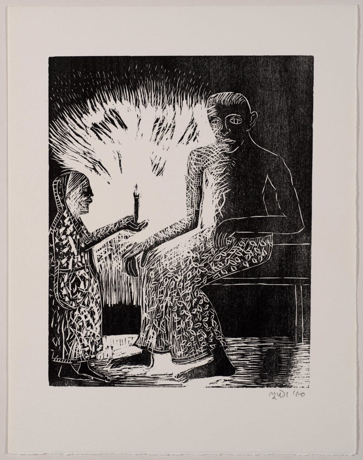 Bhupen Khakhar, Salman Rushdie, Two Stories with Five Woodcuts and Three Linocuts by Bhupen Khakhar, 1989