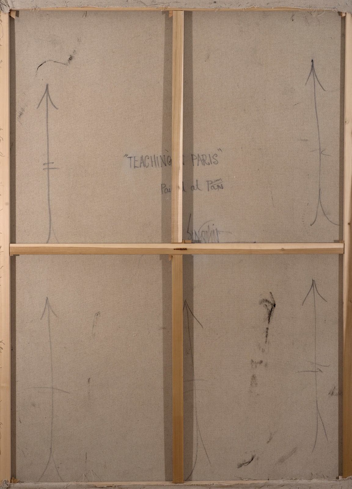 Syed Sadequain, Teaching in Paris, 1967