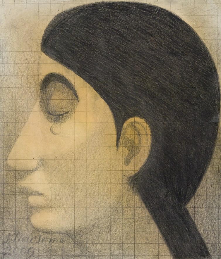 Victor Newsome, Aged 12, the Virgin knows she is pregnant, 2009