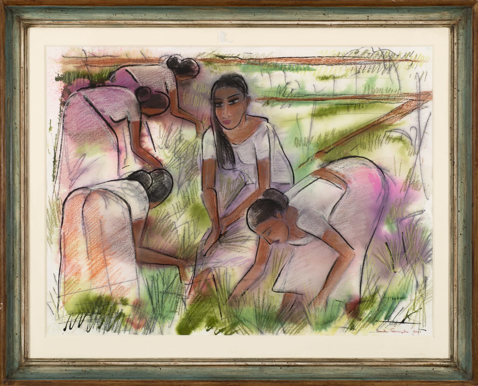 Senaka Senanayake, Rice Pickers, 2001