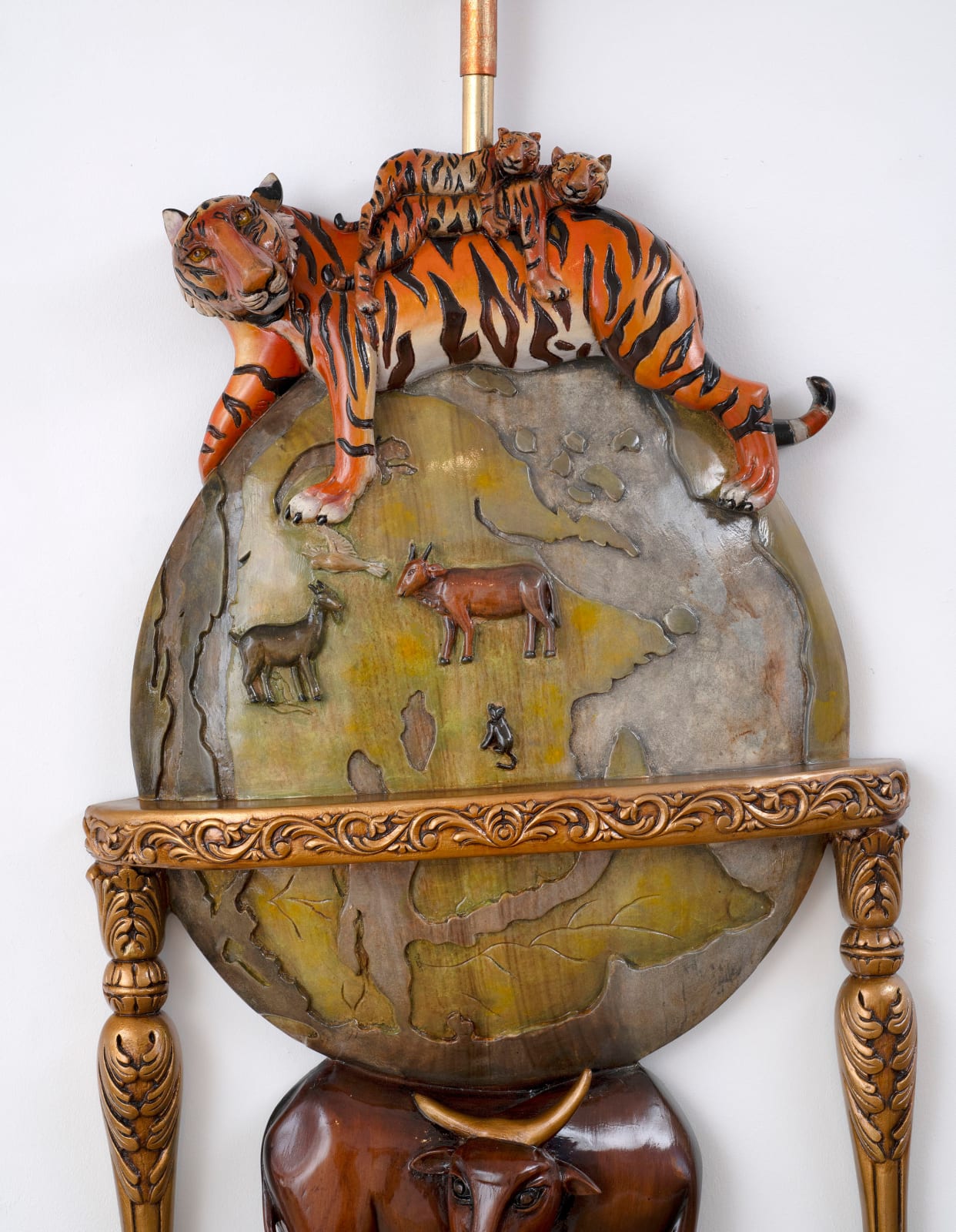 Adeela Suleman, Honouring Tipu: Allegorical battle standard, 2024