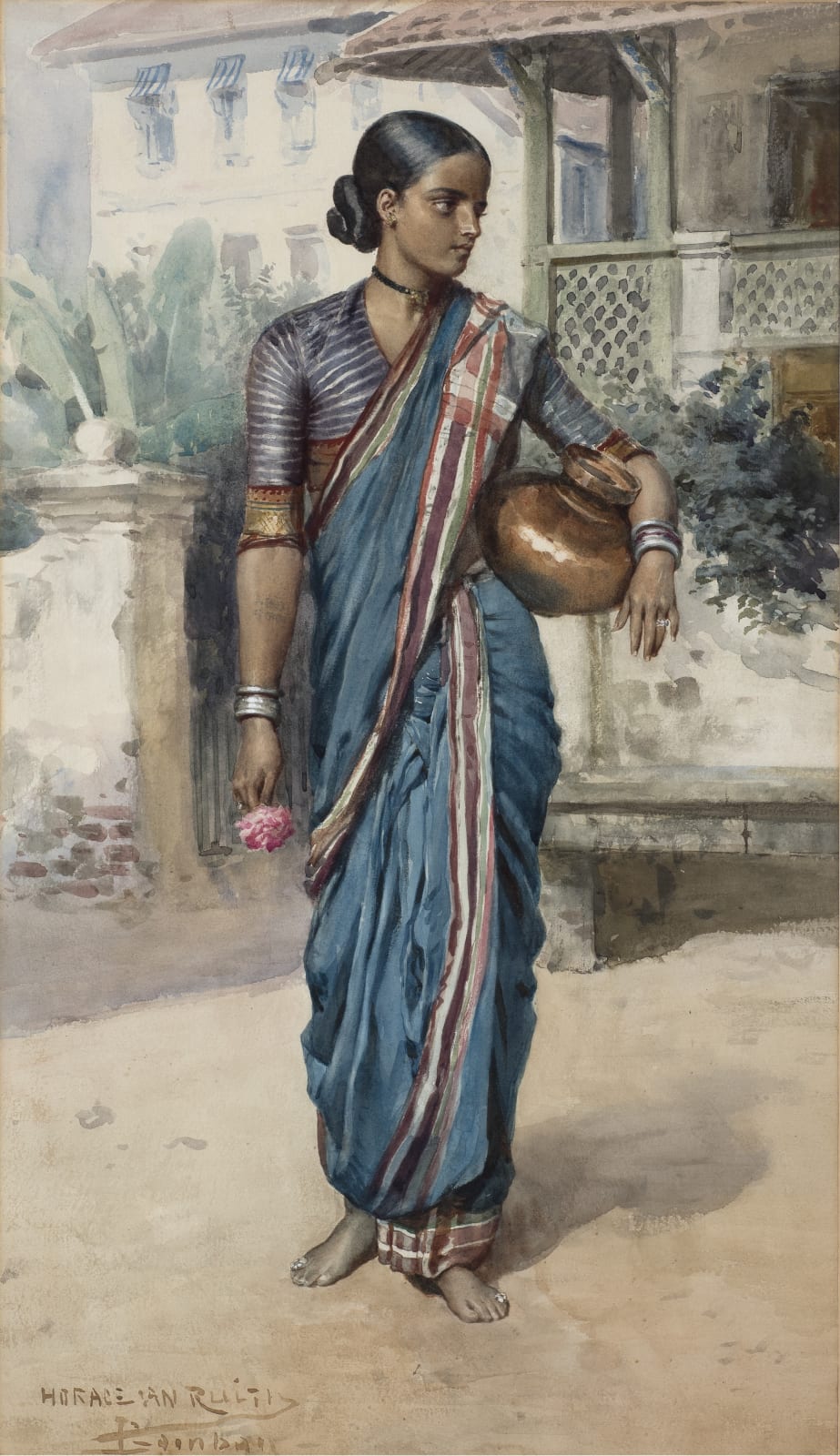 Horace Van Ruith, Village Girl, circa 1880